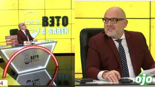 Beto Ortiz vive el temblor en el set de TV, pero ni se inmutó: “respiren, relájense, ya pasó”