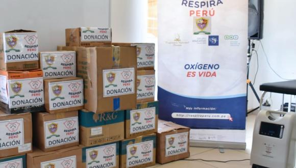 Tacna: hospital Hipólito Unanue recibió concentradores de oxígeno y camillas para pacientes COVID-19 (Foto: hospital Hipólito Unanue)