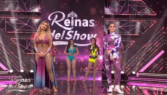 Paula Manzanal se despidió de "Reinas del Show" y Jazmín Pinedo llega a las octava gala. (Foto: Captura América TV).