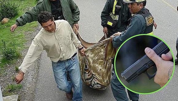 Policía abate a presunto delincuente que robó camioneta municipal en Ayacucho