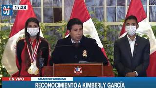 Pedro Castillo se confunde y llama “Climber” a Kimberly García | VIDEO