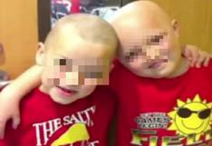 Niño se rapa la cabeza para que su amigo con cáncer no sea el único sin cabello