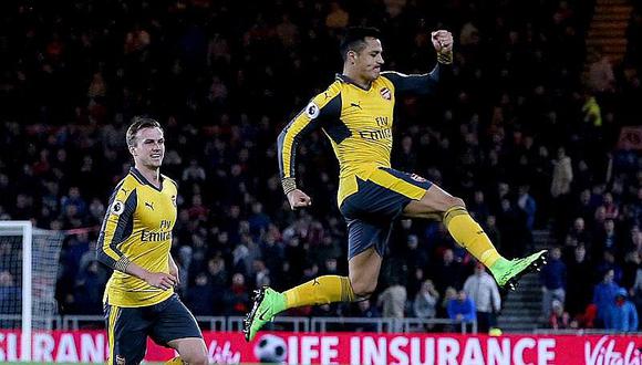 Premier League: Alexis Sánchez hace que Arsenal reviva y tome vuelo