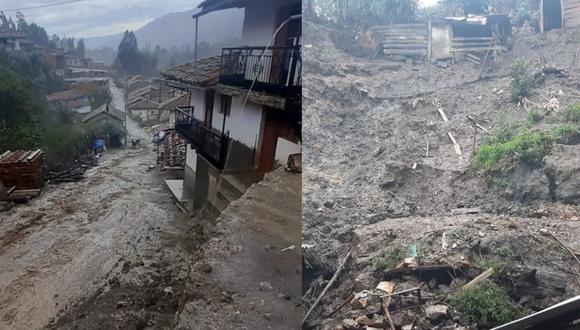 Ancash: Lluvias con granizada hicieron colapsar casa y dañaron otras 27 viviendas (Foto: COER Áncash)