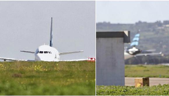 Malta: liberan a 109 pasajeros de avión libio secuestrado tras temer lo peor 