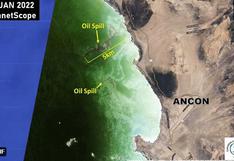 Desastre ecológico: así se observa desde el espacio el impacto del derrame de petróleo frente al mar de Lima
