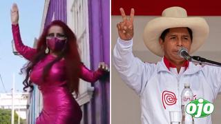 Monique Pardo causa furor en redes con canción para Pedro Castillo: “No arrugues así, no te corras de mi” 