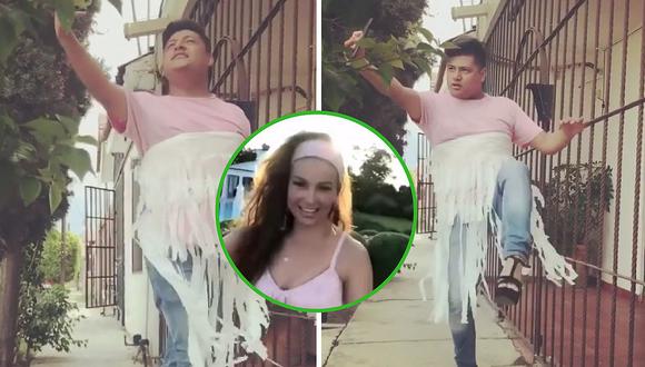 Joven es la sensación en redes con su #ThalíaChallenge (VIDEO)