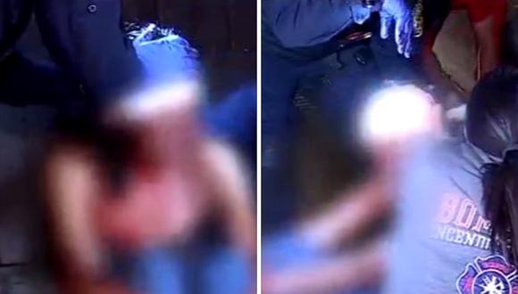 Dos delincuentes atacan a joven a "botellazos" cuando ingresaba a una discoteca (VIDEO)