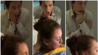 YouTube: joven padre asiste al parto de su hijo y su reacción se vuelve viral (VIDEO)