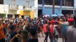 “¡Abajo la dictadura!”: cubanos en multitudinaria protesta contra el Gobierno | VIDEO