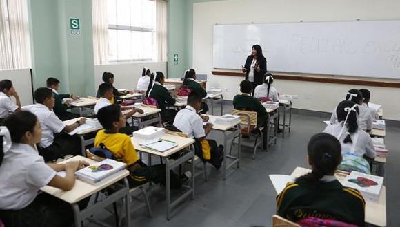 Minedu entregará bono excepcional S/ 950 a docentes de educación básica. (Foto: GEC)