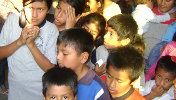 Niños de cerro El Pino marcharán contra violencia infantil 