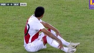 Perú vs. El Salvador: Raúl Ruidíaz salió por lesión y Lapadula ingresó a sustituirlo | VIDEO