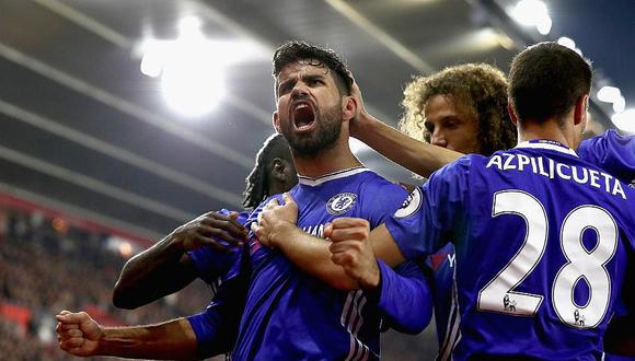 Premier League: Hazard y Diego Costa impulsan al Chelsea rumbo a la punta