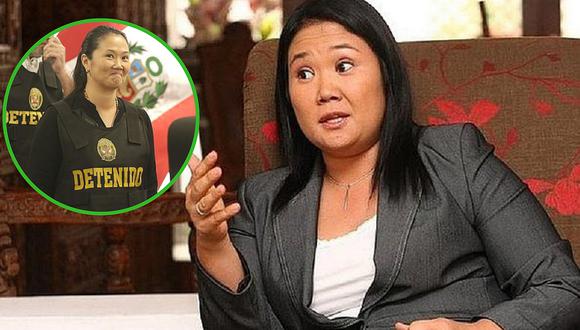 Keiko Fujimori confecciona tarjeta de Navidad en la cárcel y envía mensaje (FOTOS)