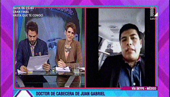 Juan Gabriel: Su médico hace reveladora confesión en AAA tras su muerte [VIDEO]