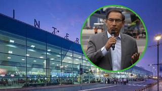 Martín Vizcarra entregó terrenos para ampliación del aeropuerto Jorge Chávez (VIDEO)