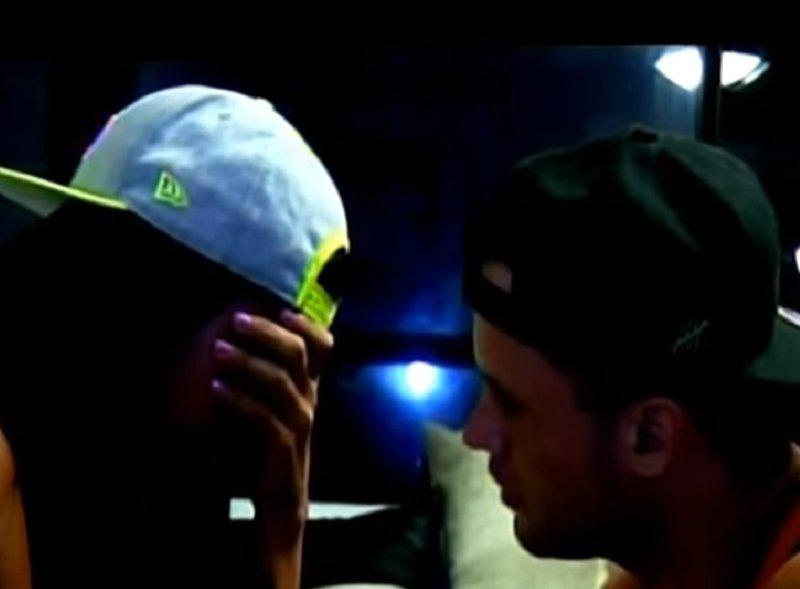 ¿Es amor del bueno? ¡Fabio Agostini impidió así que Ámbar Montenegro deje Combate Perú! [VIDEO]