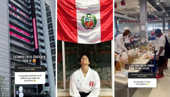 Alexandra Grande mostró varias curiosidades del la villa olímpica de Tokio 2020. (Foto: Instagram @alegrandekarate).