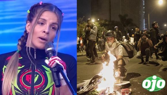 Alejandra Baigorria se pronuncia contra las protestas | FOTO: EEG - GEC