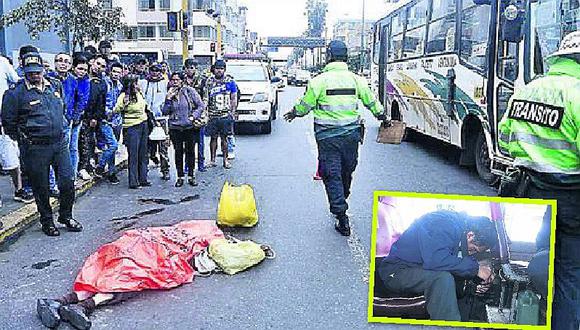 La Victoria: vendedor de golosinas cruzaba en verde cuando bus lo arrolló y ¡lo mató!