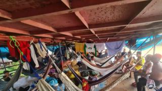 Loreto: nueva embarcación con más de 70 pasajeros está retenida por comuneros de Cuninico