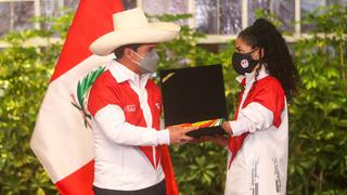 Pedro Castillo celebra triunfo de Angélica Espinoza: “Gracias por regalarnos la primera medalla de oro”