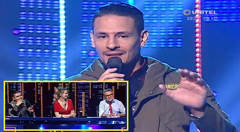 Ráfaga: Rodrigo Tapari es choteado al presentarse en "Yo me llamo" (VIDEO)
