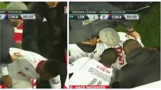 Jefferson Farfán sufre terrible golpe en el pecho a pocos días del repechaje (VIDEO)
