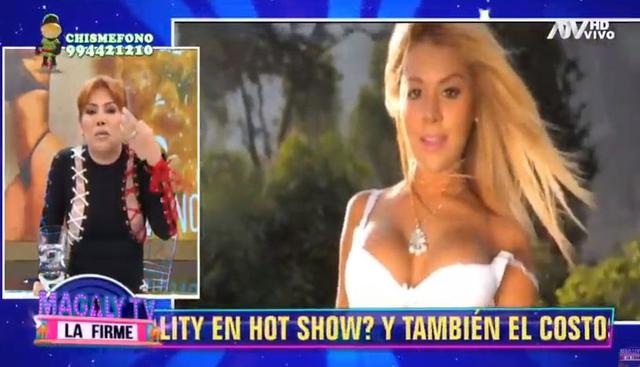 Magaly Medina compara a la "Chama" con un cactus. (Imagen: ATV)