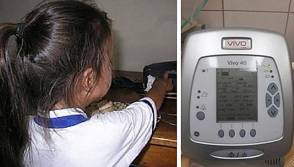 ​Niña de 3 años pide a taxista que le devuelva su respirador artificial