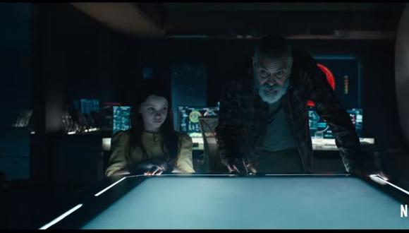 Netflix lanza un primer adelanto de la película de ciencia ficción de George Clooney. (Foto: captura de pantalla)
