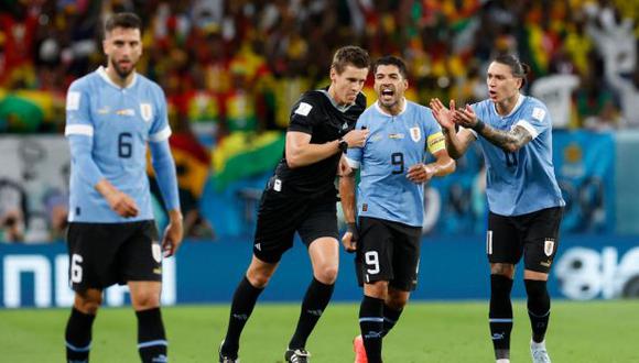 Uruguay quedó eliminado del Mundial Qatar 2022. (Foto: EFE)