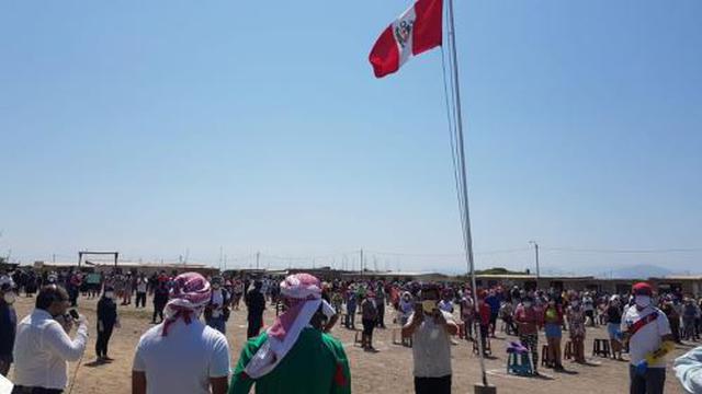 Lambayeque: Árabe repartió canastas para 700 familias vulnerables durante cuarentena. (Foto: Andina)