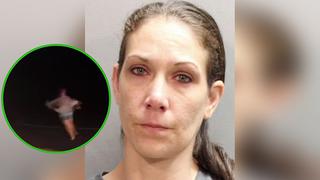 Madre se resiste a arresto y cuando huye tira a su bebé ocasionándole fractura de cráneo (VIDEO)