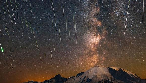 ​La más espectacular lluvia de meteoros del año se registra ahora