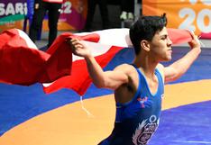 Nueva medalla para Perú: Abel Sánchez gana el primer puesto en lucha grecorromana en los Suramericanos de la Juventud