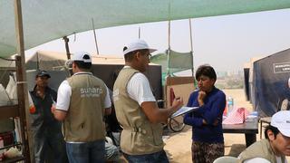 Damnificados reciben orientación para sanear sus viviendas e inscribirlas a la Sunarp