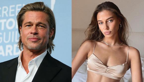 Brad Pitt estaría saliendo con la modelo alemana Nicole Poturalski. (Foto: AFP/@nico.potur)