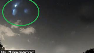 Meteorito fue visto en Lima y termina cayendo en mar de Ica | VIDEO