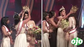 Roche en certamen de belleza: Le quitan corona a participante por no estar casada | VIDEO