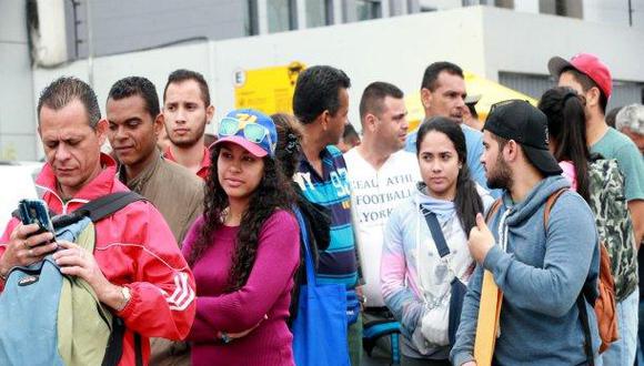 La migración venezolana no solo está en Perú sino en países vecinos. (Foto: Andina)