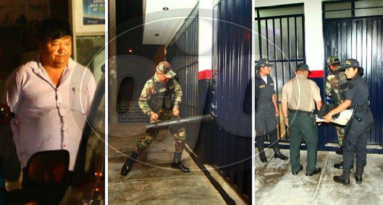 Alcalde de Santa Rosa es detenido y acusado de liderar banda criminal de tráfico de terrenos (FOTOS)