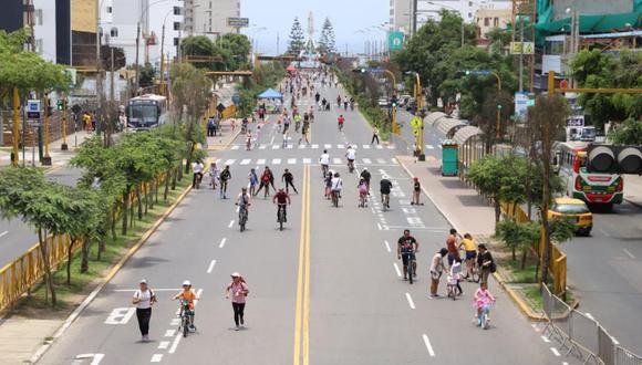 Este domingo 16 de octubre, la avenida Brasil volverá a ser exclusiva para ciclistas y peatones. (Foto: Municipalidad de Lima)