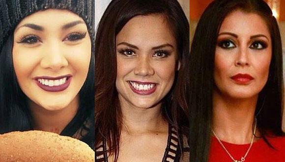Perú: 4 famosas que se excedieron con los cosméticos