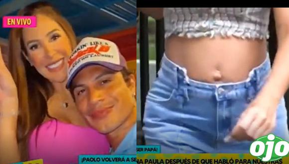Ana Paula Consorte y su 'pancita' de embarazo | FOTOS: Willax TV