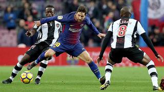 ​Barcelona, guiado por Messi, vence 3-0 al Levante y es firme puntero (VIDEO)