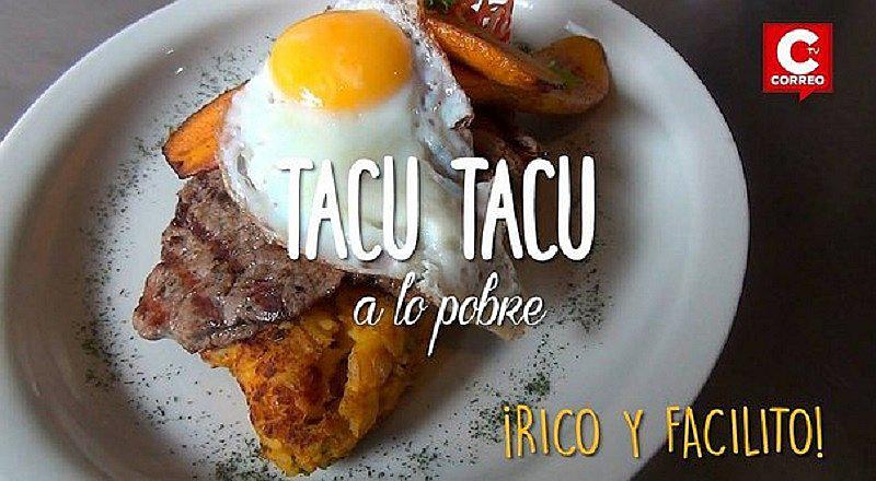 ¡Qué rico!: En unos cuantos pasos disfruta de este Tacu tacu a lo pobre [VIDEO]