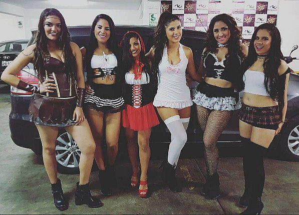 ​Yahaira Plasencia lució sexy disfraz pero se olvidó de este importante detalle (FOTOS)